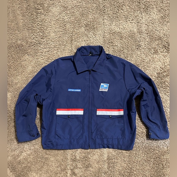 Vintage USPS Mailman “triple blue” jacket 00s size 2XL Men